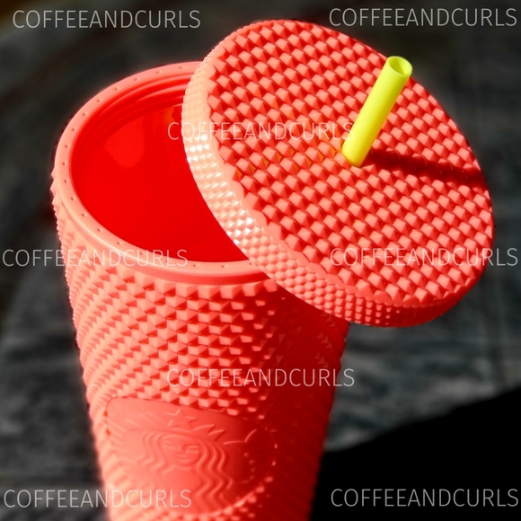 Starbucks "Dragonfruit" Pink Studded Venti Cold Cup NWT - Picture 5 of 8